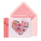 Flower Heart Mother's Day Greeting Card