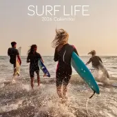 Surf Life 2026 Wall Calendar