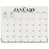 Floral 2026 Desk Pad