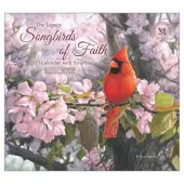 Songbirds of Faith by Hautman Brothers 2025 Wall Calendar
