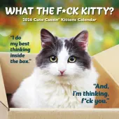 What the Fck Kitty 2026 Wall Calendar