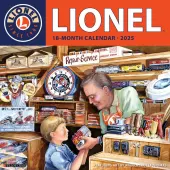 Lionel Trains 2025 Wall Calendar