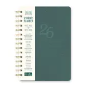 Teal Blue Agatha 2026 Planner