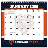NFL Chicago Bears 2026 Easel Desk Calendar