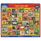 Crazy State Laws 1000 Piece Puzzle