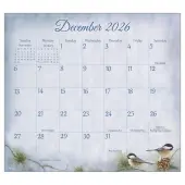 Songbirds 2026 Magnetic Calendar by Hautman Brothers