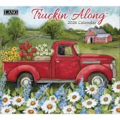 Truckin Along 2026 Wall Calendar by Susan Winget