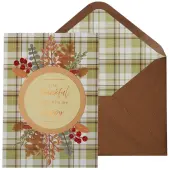 Fall Leaves and Acorns Fall Card