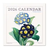 Botany Flowers 2026 Wall Calendar