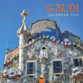 Gaudi 2025 Wall Calendar