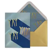 'Yay' Graduation Greeting Card