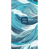 Tidal Pool Checkbook 2025 2-Year Pocket Planner