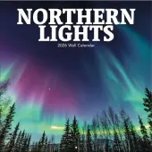 Northern Lights Photo 2026 Wall Calendar