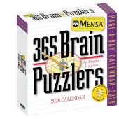 Mensa Brain Puzzlers 2026 Desk Calendar