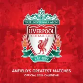 Liverpool Legends 2026 Wall Calendar