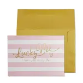 Cherished Connections Foil-Embellished Friendship Card