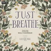 Just Breathe 2026 Wall Calendar