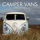 Camper Vans 2026 Wall Calendar