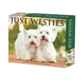 Just Westies 2025 Desk Calendar