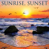 Sunrise Sunset 2025 Wall Calendar