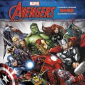 Avengers 2025 Wall Calendar French
