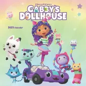 Gabbys Dollhouse 2025 Wall Calendar
