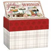 Holidays Are Homemade Recipe Card Box