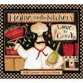 Home In The Kitchen by Dan DiPaolo 2026 Wall Calendar
