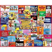 Saturday Morning Cartoons 1000 Piece Puzzle