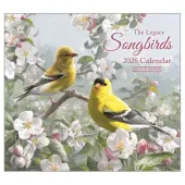 Songbirds by Hautman Brothers 2026 Mini Wall Calendar