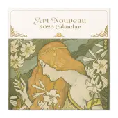 Art Nouveau 2026 Wall Calendar