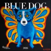 Blue Dog by George Rodrigue 2026 Wall Calendar
