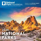 National Park Foundation 2026 Wall Calendar