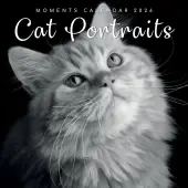 Cat Portraits 2026 Wall Calendar