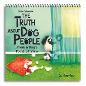 The Truth About Dog People 2026 Mini Wall Calendar