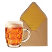 Mug of Beer Father's Day Card