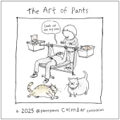 Art of Pants 2025 Wall Calendar