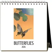 Butterflies 2026 Easel Desk Calendar