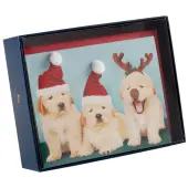 Photo Puppies 10 Count Boxed Christmas Cards