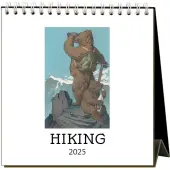 Nostalgic Hiking 2025 Easel Desk Calendar