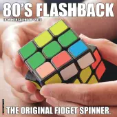80s Flashback 2025 Wall Calendar