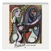 Picasso Square 2026 Wall Calendar