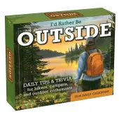 I'd Rather Be Outside 2026 Desk Calendar