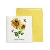 Sunflowers Quilling Birthday Card