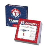 MLB Texas Rangers 2026 Desk Calendar