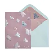 Butterflies Artisan Blank Greeting Card