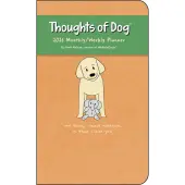 Thoughts of Dog 16 Month Weekly 2026 Planner