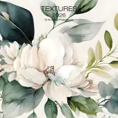 Vintage Textures 2026 Mini Wall Calendar