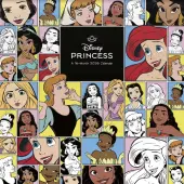 Disney Princess 2026 Wall Calendar