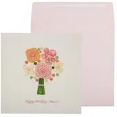 Bridal Shower Bouquet Greeting Card